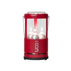 Candlelier Candle Lantern, Painted Aluminum- Reliable Source of Light for Camping & Emergency Preparedness & Storm Proofing