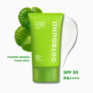 Outbound Facial Sunscreen - SPF 50, Lightweight Anti-Aging Daily Sun Protection for Adults, Sensitive Skin, Active-Ready Skincare, Up to 1.9 fl. oz.