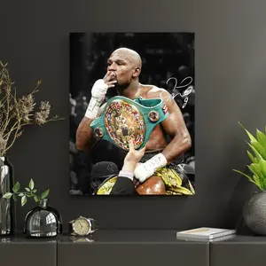 Vintage Boxing Floyd Mayweather Poster