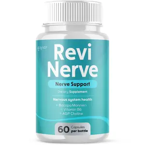 (1 Pack) Revi Nerve Nootropic All Natural Super Nerve Supplement 60 Capsules