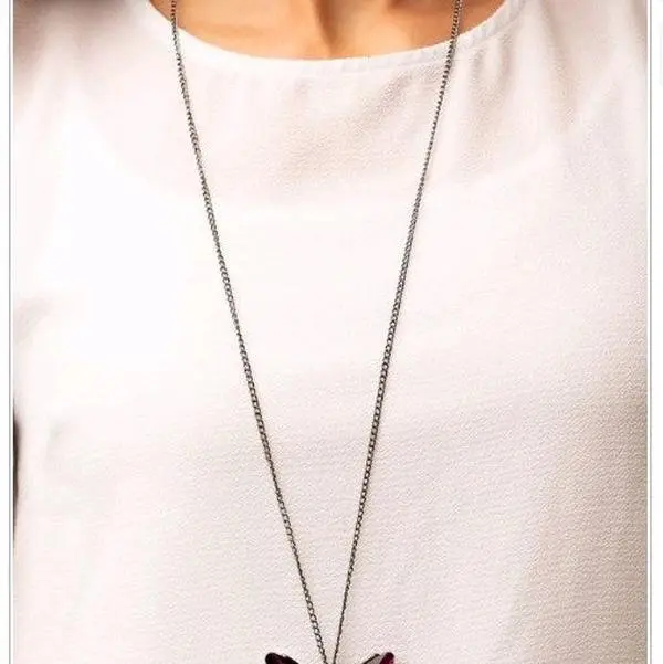 Social Butterfly Effect Multi Necklace