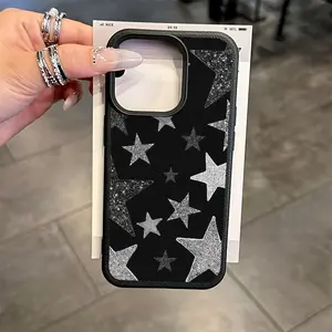 Gradual Star Design Full Coverage Tpu Case, Shockproof Anti-Drop Protection for Apple Models 17 Pro Max, 16 Plus, 15 Pro Max, 14-11
