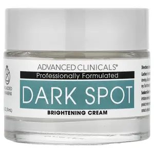 Advanced Clinicals Dark Spot, Brightening Cream, 2.5 fl oz (74 ml) Advanced Clinicals Dark Spot, Brightening Cream, 2.5 fl oz (74 ml)