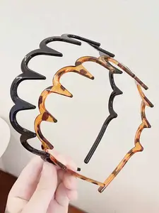 Women's Vintage Zigzag Headband, Boho Style Hair Hoop for Women & Girls, Fashion Hair Accessories for Daily Wear