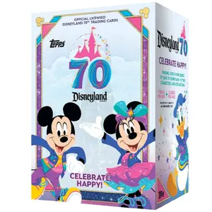Topps Disneyland 70th Anniversary Factory Sealed Value Box Official Licensed Trading Cards