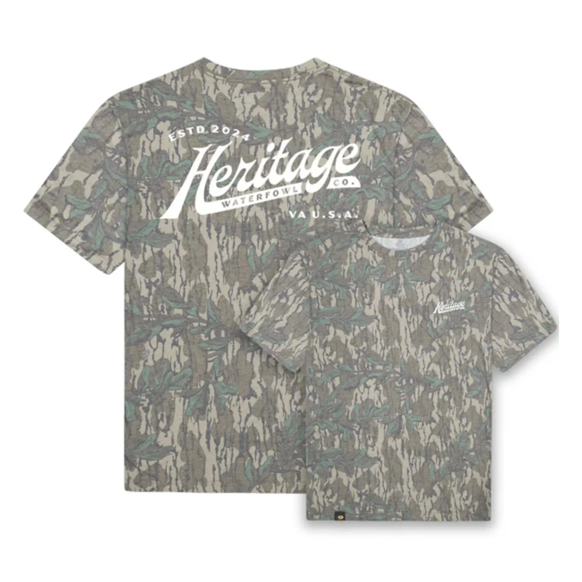 Greenleaf Washed HWF Logo Tee