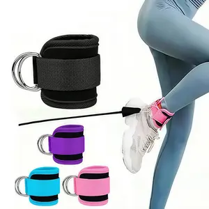 Hip Fitness Ankle Straps Adjustable Gym Leg Strength Workouts With Buckle Sports Guard Abductors For Gantry Training Butt Device Workout Band