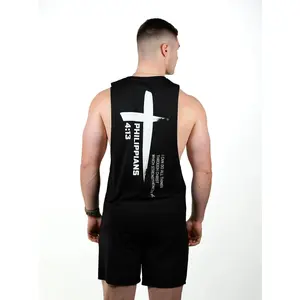Phil 4:13 Cut Off (Sleeveless fitness tank)
