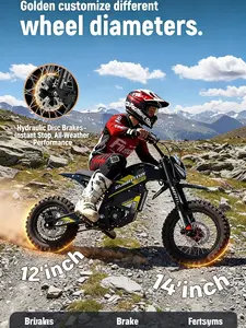 Electric Scooter for Teens Adults, Mid-Drive Motor 3500W Peak, Electric Bike 48V23Ah Battery, 53-Mile Range, 38mph, Hydraulic Nitrogen Dual Shock Absorbers