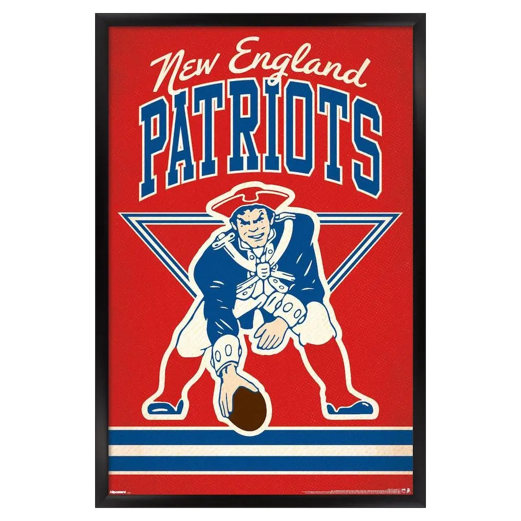 New England Patriots Team Poster