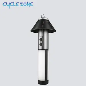 1PC Rechargeable LED Camping Light, 3000mAh Telescopic Camping Light,ortable Collapsible Light, 3 Page Head 5 Lighting Modes Cordless Waterproof Camping Flashlight Lantern for Power Outages Indoor, Hiking Outdoor