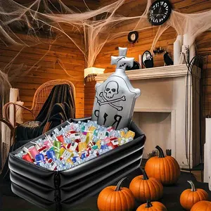 Inflatable Tombstone Party Essential, PVC Material, Perfect for Game Night, Adult Parties, Summer Events, Halloween Decorations