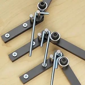 Manual Bending Tool for Iron Art, Includes 3 Screws, Metal Bending Tool, Mini Manual Bending Tool, 180 Degree Bend, 1-8mm Diameter