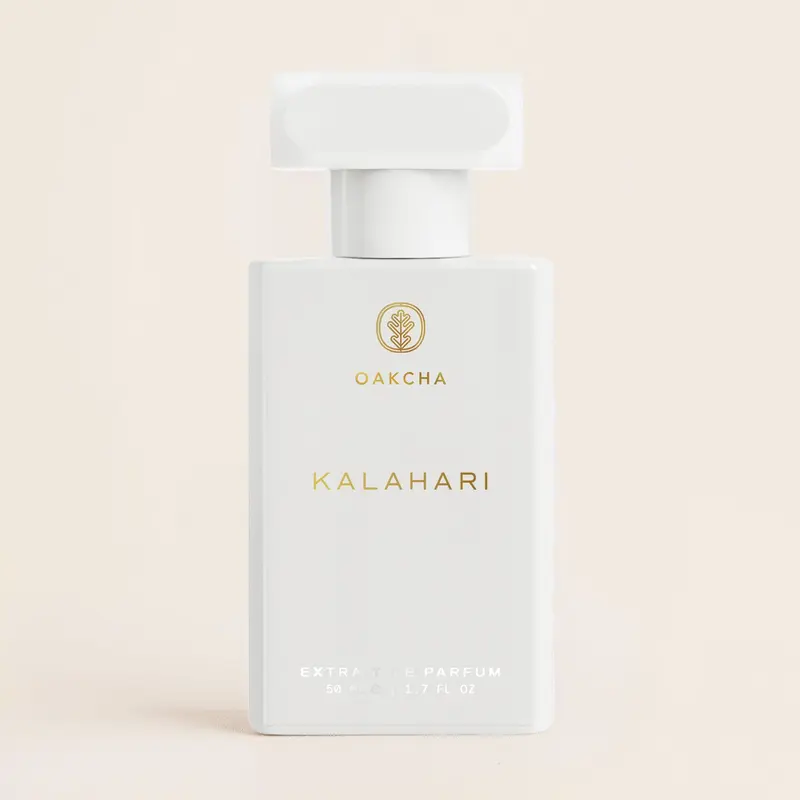 Kalahari – Spicy Aromatic Woody Extrait de Parfum | Cardamom, Iris & Vanilla | Unisex Fragrance