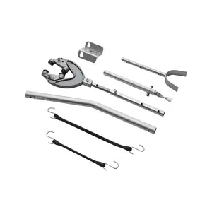 VEVOR Transom Saver, 26.9-62.2 in, Adjustable Boat Transom Saver with Heavy-Duty Head, Corrosion-Resistant Easy-to-Install Transom Savers for Less Than 150 HP Outboard Motor, Fit for Roller Trailer