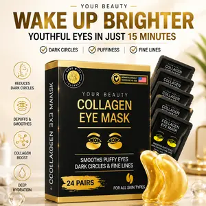 【Deals For you Days】Collagen Under Eye Patches (24 Pairs) - eye mask - Collagen Skin Care Products, treatment for Puffy Eyes,Dark Circles & Wrinkle-Collagen Eye Pads -Under eye Bags &Fine Lines