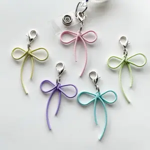 Coquette Badge Reel Charm Lanyard Charm Bows BADGE REEL NOT INCLUDED