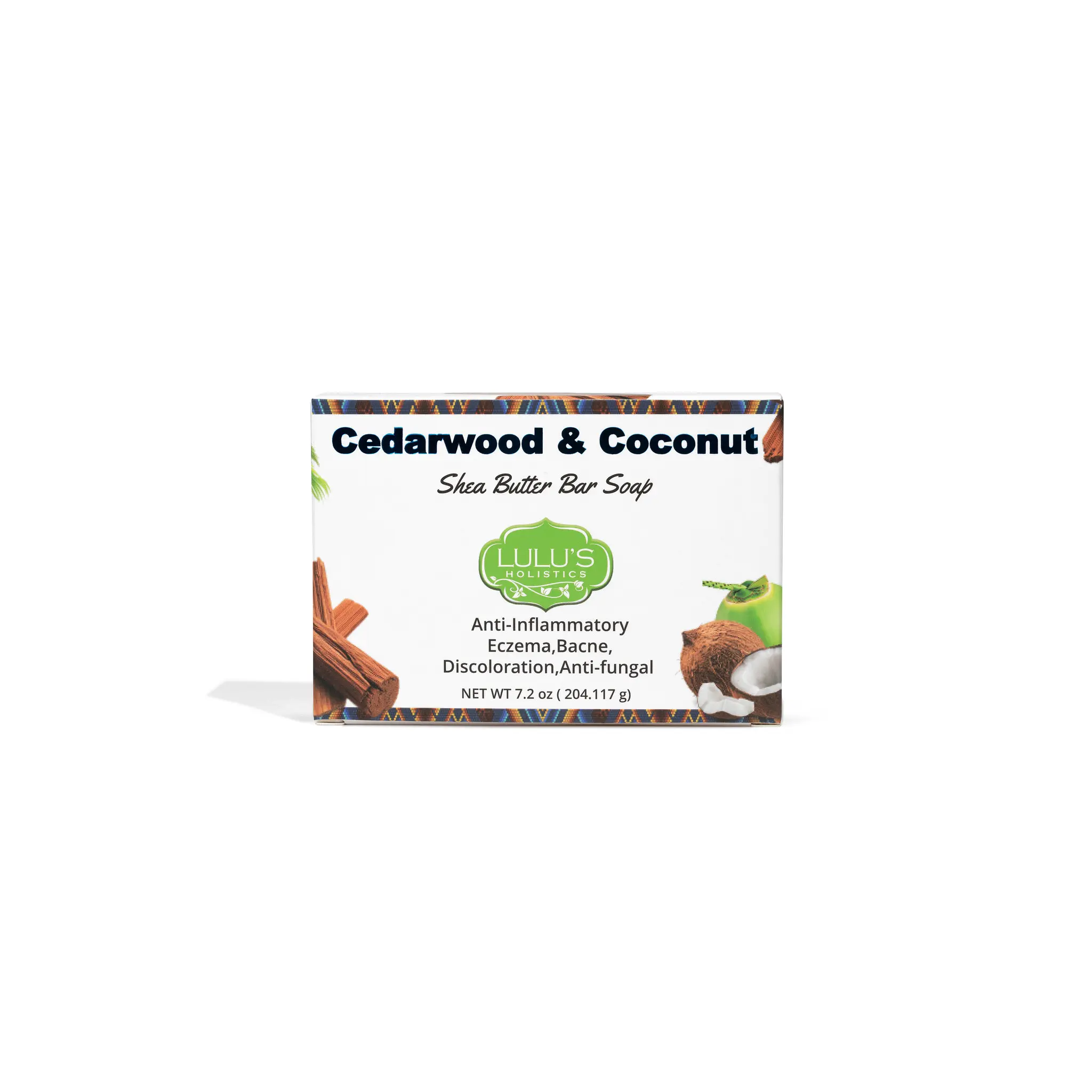 Cedarwood Coconut Shea Butter Bar Soap – Balancing Cleanse