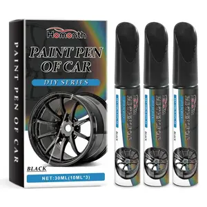 Car Wheel Scratch repair 3Pcs, Efficient Car Alloy Wheel Scratch Repair Kit, Rim Touch Up Paint Rim Scratch Repair Pen, Quick And Easy Wheel