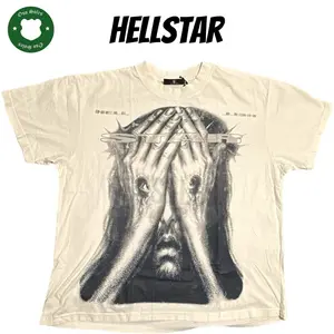 Hellstar Jesus Eyes T-shirt XXL (Paris Exclusive )