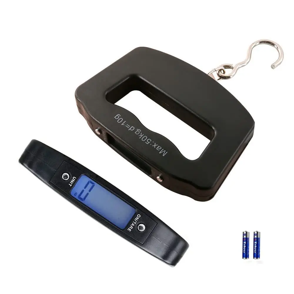 Luggage Scale, Large Handle,  Luggage Scale, High Precision Carrying, 110lbs/50kg, Hook Rotates 360, Travel Airport Checked Luggage Baggage, Avoid Extra Charges for Your Over Weight