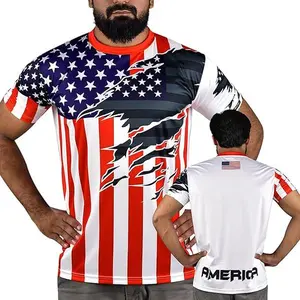 fox & fury Soccer Jersey - U.s.a White Flag - Youth & Adults Sizes