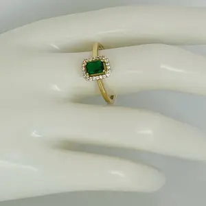 Elegant Gold Plated 14k ring for women