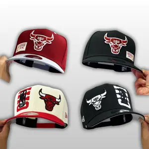 Chicago Bulls MVP Snapback Cap | Bold Bull Logo Flat Brim Hat | Basketball Streetwear Fashion Accessory | Adjustable Baseball Cap for Men Women | TikTok US Trending Product