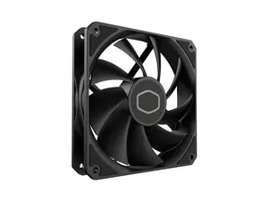 Cooler Master MF120 Lite Black Case|Liquid Cooler|Air Cooler Fan, 120mm Fan, Dynamic PWM 1,750 RPM, Air Balance Blades, Hybrid | PBT Frame