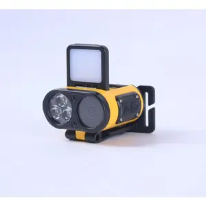 Wearable Backpack Camera 1080P WiFi Mini Head Mount 4MP Outdoor Exploration 1200mAh Battery