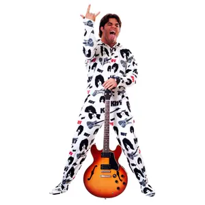 KISS Star Child Hooded Adult Pajama