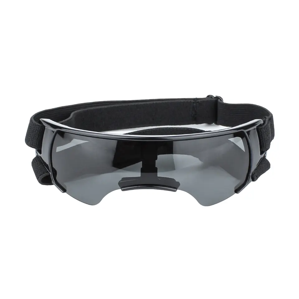 UV-Protective Dog Goggles – Adjustable Strap, Windproof & Dustproof Pet Eyewear