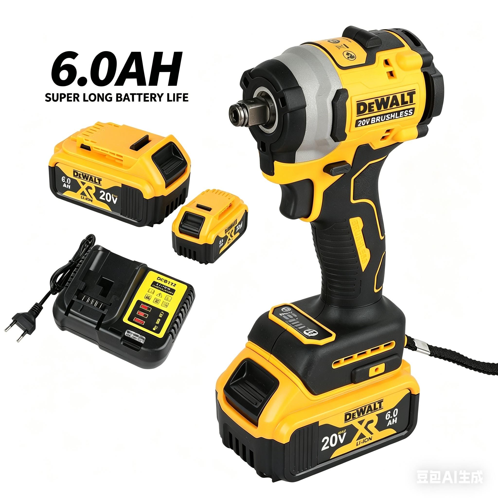 DeWALT DCF850, 20V MAX ATOMIC Brushless Compact Impact Driver, High Torque Cordless Screwdriver, LED Work Light, Professional Heavy Duty Power Tool for Construction, Automotive Repair & Woodworking