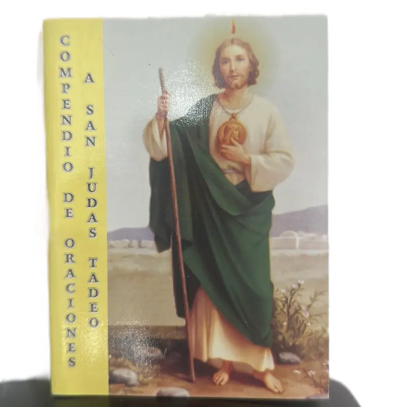 Compendium of Prayers to Saint Jude Booklet Spanish Edition - Compendio de Oraciones A San Judas Tadeo Compact Prayer Guide