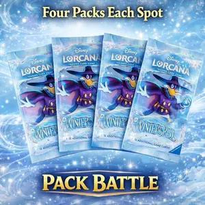 PB - Winterspell - 4x Lorcana Booster Packs - Set 11