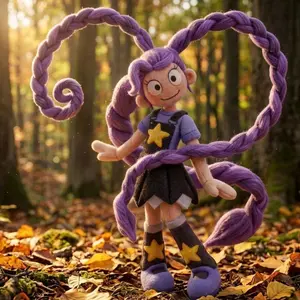 25 CM Lily Lovebraids Plush Toy | Poppy Playtime Plush | Cute Horror Game Plushie | Gift For Her | Gift for Gamers | Fan Art Collectible |