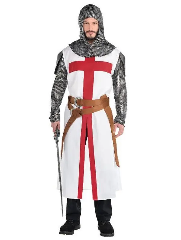 Crusader Knight Tunic - Medieval - Renaissance - Costume - Men- 2 Sizes