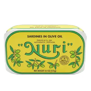 NURI Portuguese Sardines in Pure Olive Oil - 10 Pack