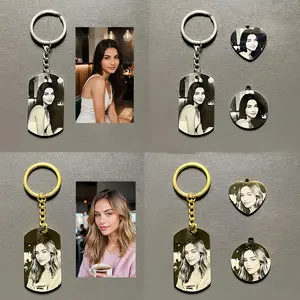 Customized Photo Keychain,Memories and Special Significance Gifts,Friendship,Family, Besties, Colleagues,Celebrate,Party,Birthdays, Holidays, Anniversaries Personalized Charms Women