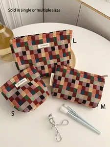 Large Capacity Storage Bag with Makeup Organizer and Bathroom Essentials, Essential for Daily Travel and Business Trips, Perfect Back-To-School Gift