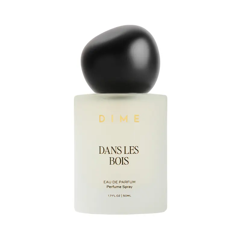 DIME Beauty Perfume Dans Les Bois -  Woody Floral Perfume for Women | Saffron, Jasmine, Cedarwood & Amber Fragrance |  Feminine and Bold Scent, Hypoallergenic, Clean Perfume, Eau de Toilette For Women, 1.7 oz / 50 ml