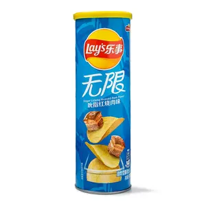Lay's Stax Potato Chips, Finger Licking Braised Pork Flavor 90 g