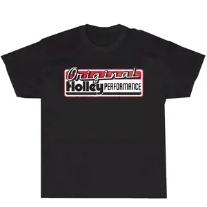 Black Holley Carburetor Logo Shirt – Performance Graphic Tee, Unisex Cotton T-Shirt Sweatshirt Hoodie X0G