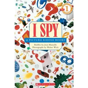 I Spy: 4 Picture Riddle Books (Scholastic Reader, Level 1) -- Jean Marzollo - Hardcover