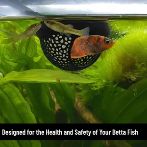 Aquarium Fish Rest Area Floating Isolation House Durable Exquisite Decoration for Fish Tank