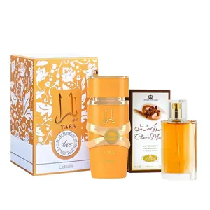 2 Pack of Yara Tous for Women Eau de Parfum Spray 100ml and choco musk 50 ml