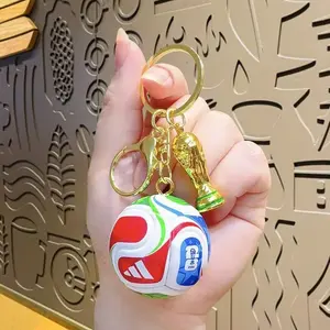 Trendy Soccer Tournament Bag Charm Funny Everyday Carry Accessories Novelty Auto Decor Variations Available
