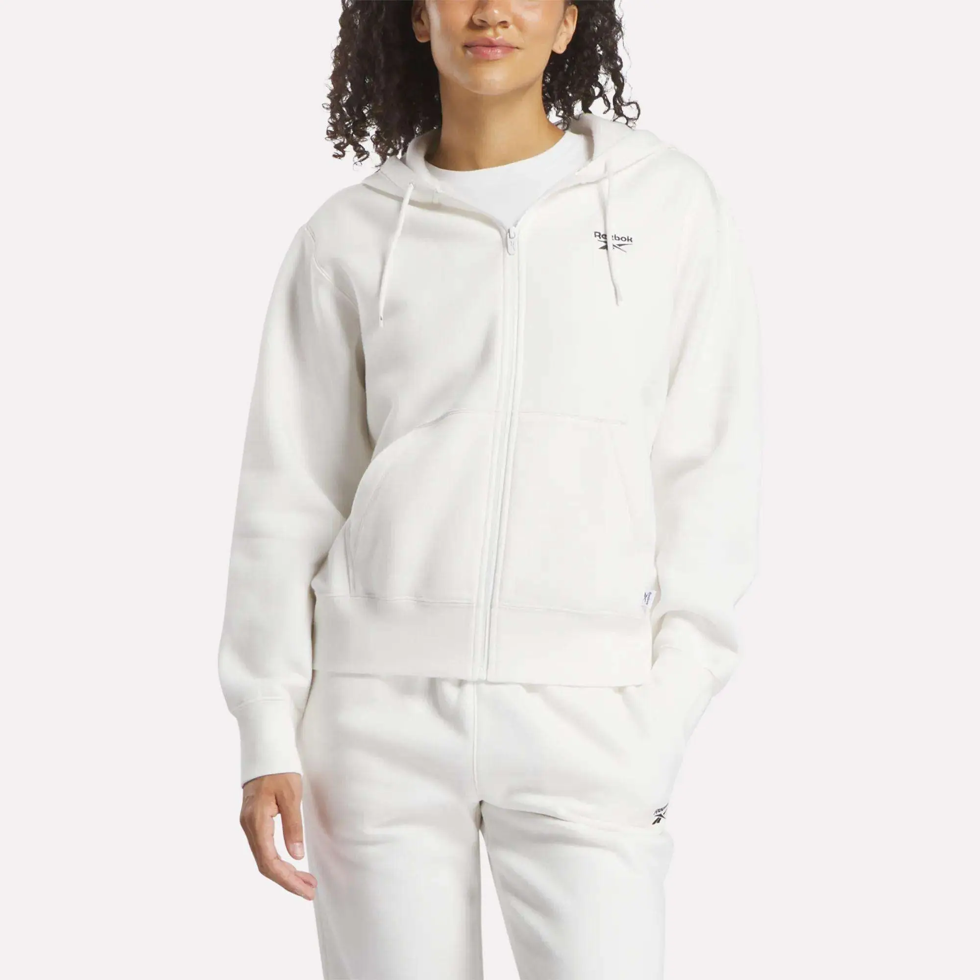 Reebok Women's Small Vector Full Zip Sweatshirt Reebok Women's Small Vector Full Zip Sweatshirt