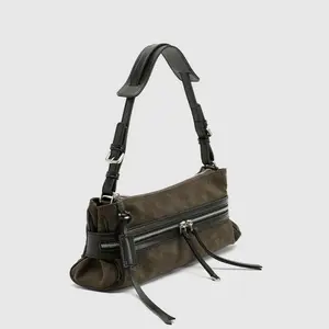 URBAN REVIVO 2026 Summer Women's Trendy Vintage Shoulder Bag UAYB60042