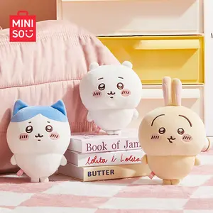 MINISO Genuine Chiikawa Series Standing Plush Dolls, Cute Soft Stuffed Animals for Kids Adults, Perfect Home Bedroom Decor, Ideal Birthday Holiday Gift for Fans, High-Quality Lovely Cartoon Characters